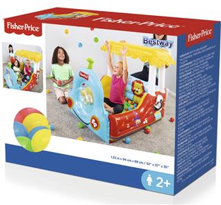 Fisher-Price Tåg Boldbassäng 132 x 94 x 89 cm-3