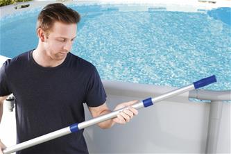 Flowclear E-Z-Broom Alunimium poolstång 360 cm-5