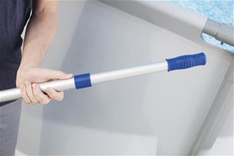 Flowclear E-Z-Broom Alunimium poolstång 360 cm-7