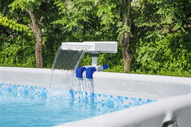 Flowclear Lugnande LED-vattenfall till Pool-4
