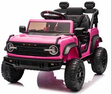Ford Bronco Raptor elbil till barn Rosa 12v m/Gummihjul, 2.4G