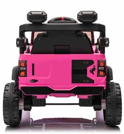 Ford Bronco Raptor elbil till barn Rosa 12v m/Gummihjul, 2.4G-4