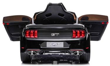 Ford Mustang GT Drift 21,6V Svart för barn 2.4G +Läderstol-3