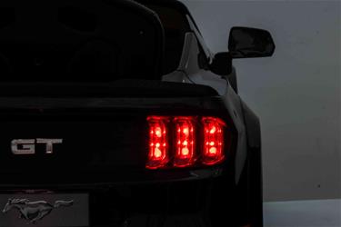 Ford Mustang GT Drift 21,6V Svart för barn 2.4G +Läderstol-8