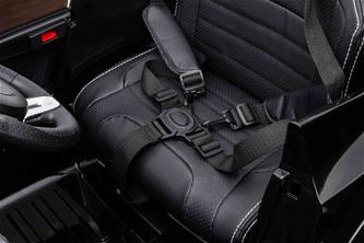 Ford Mustang GT Drift 24V Svart för barn 2.4G +Läderstol, upp till 15 km/h-7