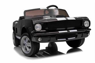 Ford Mustang Shelby GT350 Elbil för barn 21,6V med lädersäte, gummihjul-17