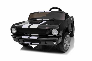 Ford Mustang Shelby GT350 Elbil för barn 21,6V med lädersäte, gummihjul-18