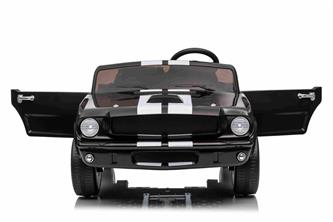Ford Mustang Shelby GT350 Elbil för barn 21,6V med lädersäte, gummihjul-2
