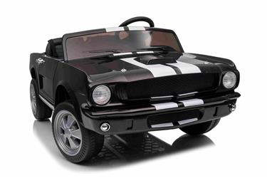 Ford Mustang Shelby GT350 Elbil för barn 21,6V med lädersäte, gummihjul-7