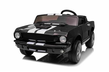 Ford Mustang Shelby GT350 Elbil för barn 21,6V med lädersäte, gummihjul-9