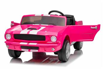 Ford Mustang Shelby GT350 Elbil för barn 21,6V med lädersäte, gummihjul-15