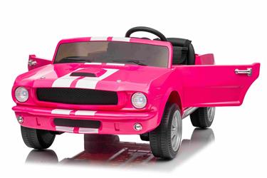 Ford Mustang Shelby GT350 Elbil för barn 21,6V med lädersäte, gummihjul-15