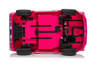 Ford Mustang Shelby GT350 Elbil för barn 21,6V med lädersäte, gummihjul-16