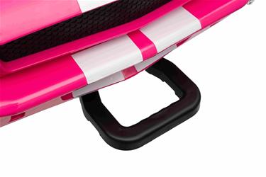 Ford Mustang Shelby GT350 Elbil för barn 21,6V med lädersäte, gummihjul-17