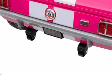 Ford Mustang Shelby GT350 Elbil för barn 21,6V med lädersäte, gummihjul-18