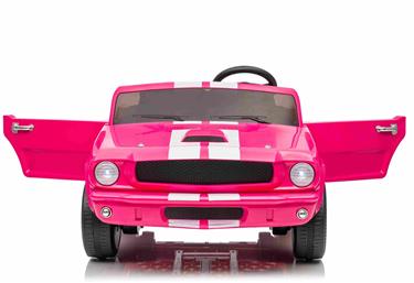 Ford Mustang Shelby GT350 Elbil för barn 21,6V med lädersäte, gummihjul-2
