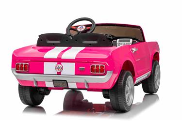 Ford Mustang Shelby GT350 Elbil för barn 21,6V med lädersäte, gummihjul-5