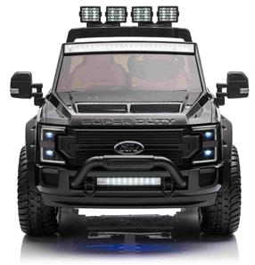 Ford Super Duty Truck m/Lithium  + 4xMotor + Gummihjul + Skumsäte Svart-2