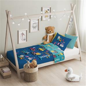 Fordon Junior Sängkläder 100x135 cm - 100 procent bomull-2