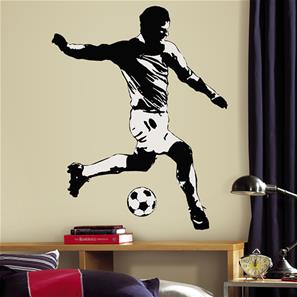 Fotbollsspelare Wallstickers