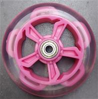 Framhjul Pink för MCU-Sport Elsparkcykel LED 14.4V/21,6V