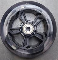 Framhjul Svart för MCU-Sport Elsparkcykel LED 14.4V/21,6V