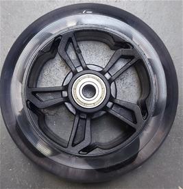 Framhjul Svart för MCU-Sport Elsparkcykel LED 14.4V/21,6V