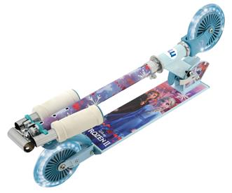 Disney Frost 2 Fällbart sparkcykel med Ljusande Hjul-2