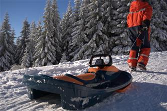 Galactus Double Pulka med Ratt, Lava Orange-4