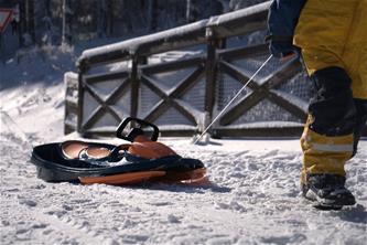 Galactus Double Pulka med Ratt, Lava Orange-7