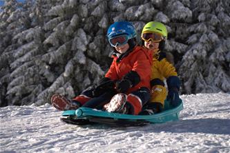 Galactus Double Pulka med Ratt, Polar blue-11