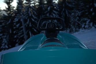 Galactus Double Pulka med Ratt, Polar blue-13