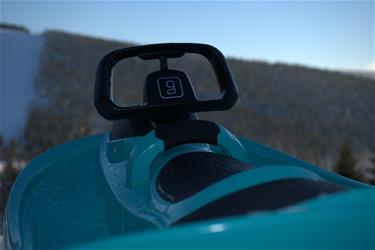 Galactus Double Pulka med Ratt, Polar blue-6