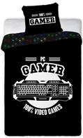 Gamer-sängkläder 140x200 cm – 100 procent bomull