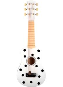 Gitarr till barn m. 6 strängar - Prickig-2