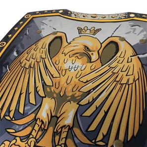 Golden Eagle Ridder Skumsköld 42 x 31,5 cm 2 lager-3