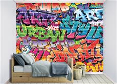 Graffiti tapet 243 x 203 cm (2022 modell)