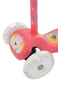 Greta Pig Tilt och Turn trehjulig skoter LED-ljus-10