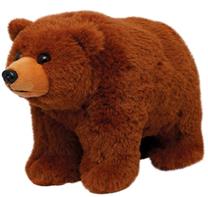 Grizzlybjörn plysch Gosedjur 25x15 cm - All About Nature