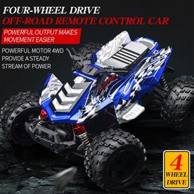 Guokai 1:16 4WD ATV Radiostyrd  Off-Road  2,4Ghz 35 km/h, Blå-4