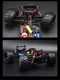 Guokai 1:16 4WD ATV Radiostyrd  Off-Road  2,4Ghz 35 km/h, Blå-8