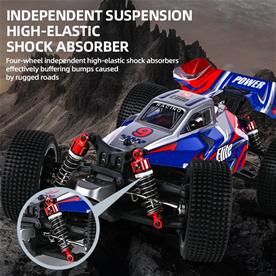 Guokai Off-Road Buggy 1:16 Brushless 4WD Radiostyrd  2,4Ghz 35 km/h, Blå-6