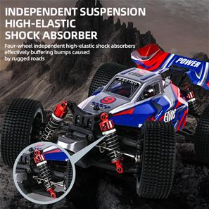 Guokai Off-Road Buggy 1:16 Brushless 4WD Radiostyrd  2,4Ghz 35 km/h, Orange-6