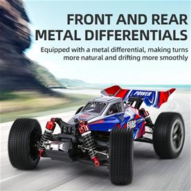 Guokai Off-Road Buggy 1:16 Brushless 4WD Radiostyrd  2,4Ghz 35 km/h, Röd-5