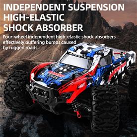 Guokai Monstertruck 1:16 Brushless 4WD Radiostyrd  2,4Ghz 35 km/h, Röd-6