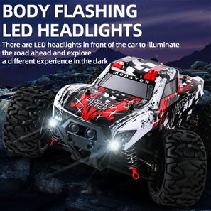 Guokai Monstertruck 1:16 Brushless 4WD Radiostyrd  2,4Ghz 35 km/h, Röd-7