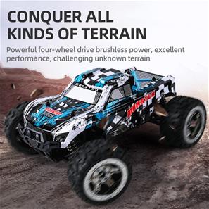 Guokai Monstertruck 1:16 Brushless 4WD Radiostyrd  2,4Ghz 35 km/h, Röd-8