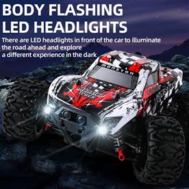 Guokai Monstertruck 1:16 Brushless 4WD Radiostyrd  2,4Ghz 35 km/h, Turkis-7