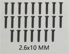 Guokai screws 2,6X10 MM (20 st)