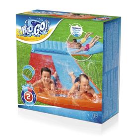 H2OGO! Vatten '' Tsunami Splash Ramp'' Dubbel Vattenkana 488cm-8